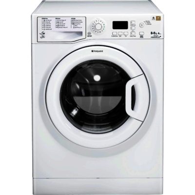 Hotpoint WDPG8640P 1400 Spin 8kg+6kg Washer Dryer in White Hotpoint WDPG8640P 1400 Spin 8kg+6kg Washer Dryer in White